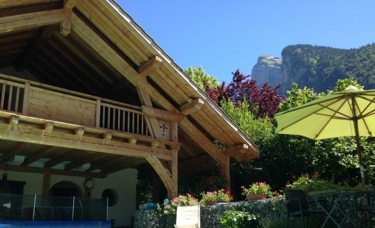 Chambres D'Hotes De Charme Douglas Samoëns Exteriér fotografie